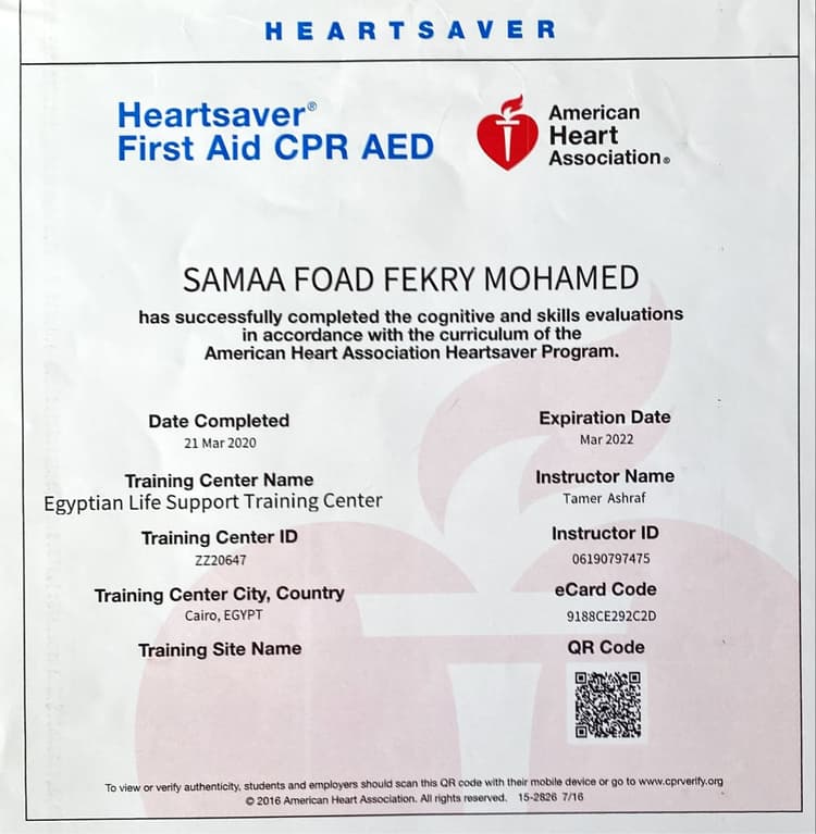 Certificate 1